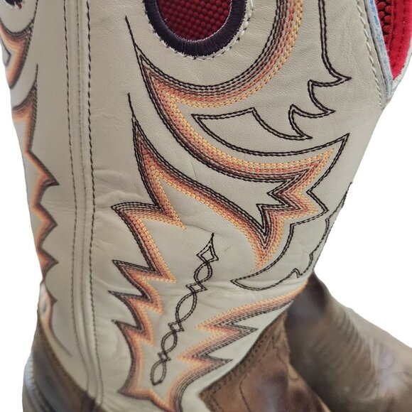 R. Watson Western‎ Boots Men's 12 EE Chesnut Cowbody Work Buffalo RW1011 - Picture 12 of 15